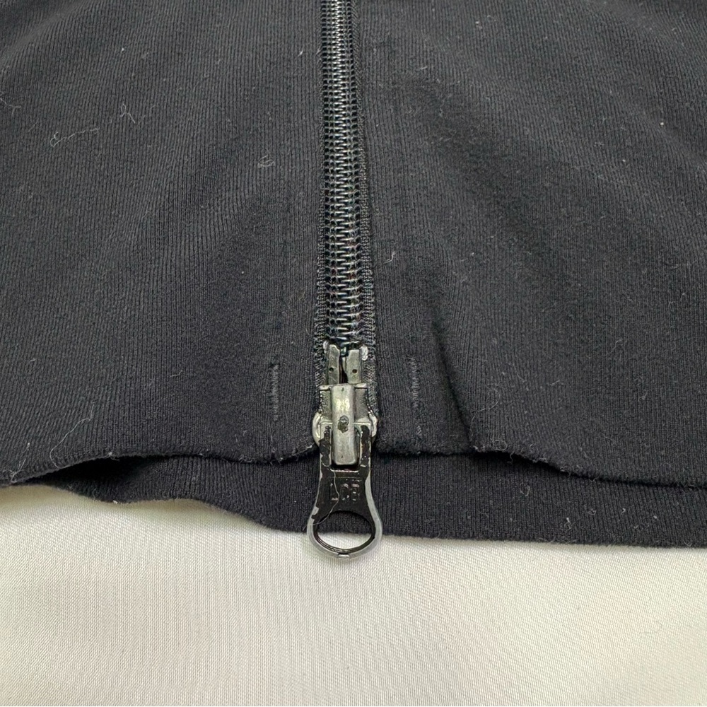 Lululemon In Stride Full Zip High Collar Jacket No Size Dot Approx 4 Black - Picture 3 of 8